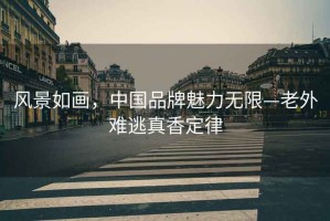 風景如畫，中國品牌魅力無限—老外難逃真香定律
