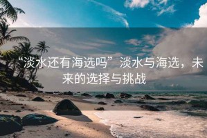 “淡水還有海選嗎”淡水與海選，未來的選擇與挑戰
