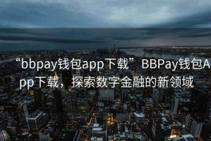 “bbpay錢包app下載”BBPay錢包App下載，探索數字金融的新領域