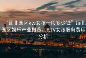 “緬北園區ktv女孩一般多少錢”緬北園區娛樂產業概覽，KTV女孩服務費用分析