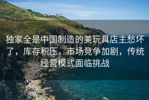 獨(dú)家全是中國(guó)制造的美玩具店主愁壞了，庫(kù)存積壓，市場(chǎng)競(jìng)爭(zhēng)加劇，傳統(tǒng)經(jīng)營(yíng)模式面臨挑戰(zhàn)