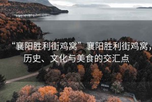 “襄陽勝利街雞窩”襄陽勝利街雞窩，歷史、文化與美食的交匯點