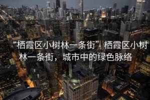“棲霞區(qū)小樹林一條街”棲霞區(qū)小樹林一條街，城市中的綠色脈絡(luò)