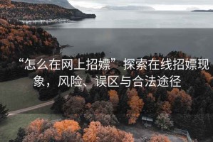 “怎么在網(wǎng)上招嫖”探索在線招嫖現(xiàn)象，風(fēng)險、誤區(qū)與合法途徑