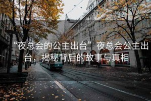 “夜總會的公主出臺”夜總會公主出臺，揭秘背后的故事與真相