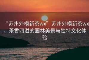 “蘇州外模新茶wx”蘇州外模新茶wx，茶香四溢的園林美景與獨特文化體驗