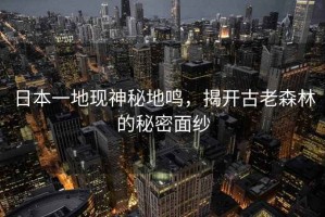 日本一地現神秘地鳴，揭開古老森林的秘密面紗