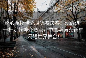 趙心童斯諾克世錦賽決賽驚現奇跡，一桿定乾坤奪賽點，中國斯諾克新星閃耀世界舞臺！