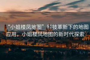 “小姐樓鳳地圖”科技革新下的地圖應用，小姐樓鳳地圖的新時代探索