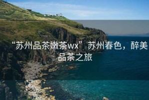 “蘇州品茶嫩茶wx”蘇州春色，醉美品茶之旅