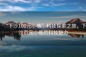 “下沙100元小巷”科技探索之旅，下沙百元小巷的科技魅力