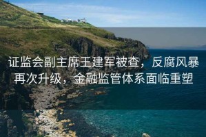 證監會副主席王建軍被查，反腐風暴再次升級，金融監管體系面臨重塑