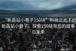 “新昌站小巷子150塊”科技之光下的新昌站小巷子，探索150塊背后的故事與未來