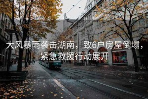 大風(fēng)暴雨襲擊湖南，致6戶房屋倒塌，緊急救援行動展開