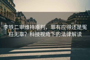 李鐵二審維持原判，罪有應得還是冤枉無辜？科技視角下的法律解讀