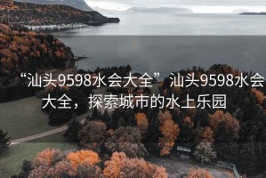 “汕頭9598水會大全”汕頭9598水會大全，探索城市的水上樂園
