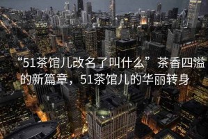 “51茶館兒改名了叫什么”茶香四溢的新篇章，51茶館兒的華麗轉(zhuǎn)身