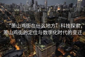 “蕭山雞街在什么地方”科技探索，蕭山雞街的定位與數(shù)字化時(shí)代的變遷