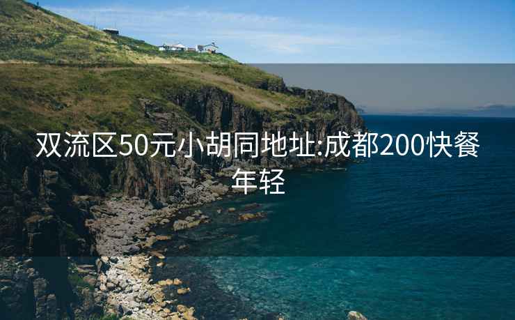 雙流區(qū)50元小胡同地址:成都200快餐年輕
