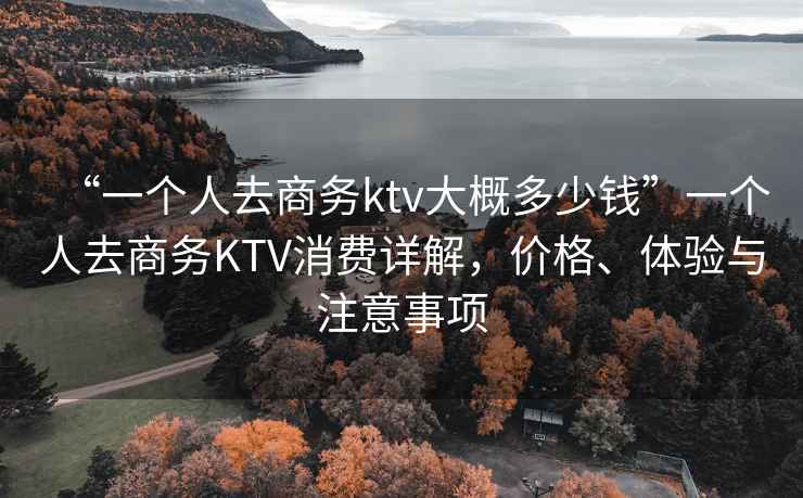 “一個人去商務(wù)ktv大概多少錢”一個人去商務(wù)KTV消費(fèi)詳解，價(jià)格、體驗(yàn)與注意事項(xiàng)