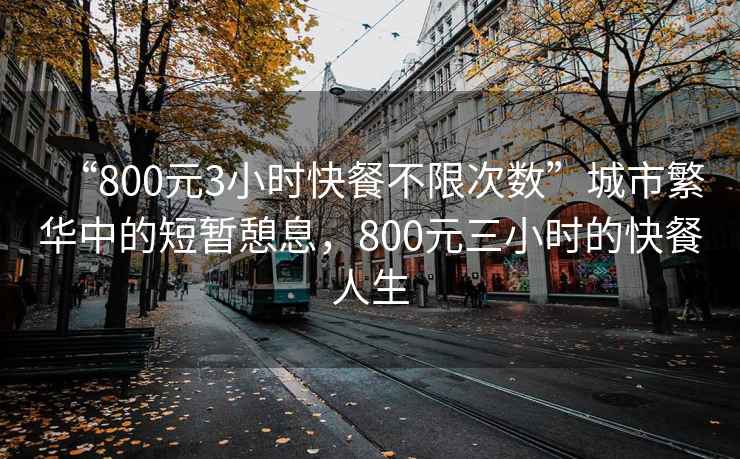 “800元3小時快餐不限次數”城市繁華中的短暫憩息，800元三小時的快餐人生
