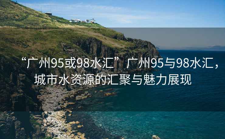 “廣州95或98水匯”廣州95與98水匯，城市水資源的匯聚與魅力展現