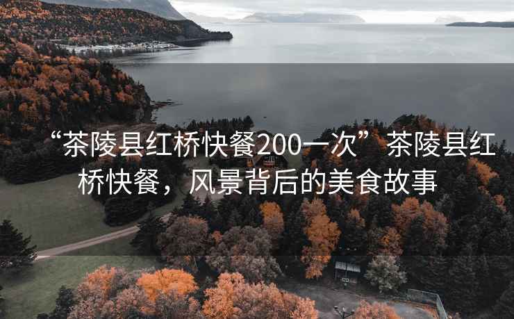 “茶陵縣紅橋快餐200一次”茶陵縣紅橋快餐，風(fēng)景背后的美食故事