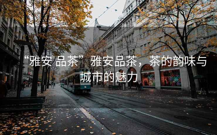 “雅安 品茶”雅安品茶，茶的韻味與城市的魅力