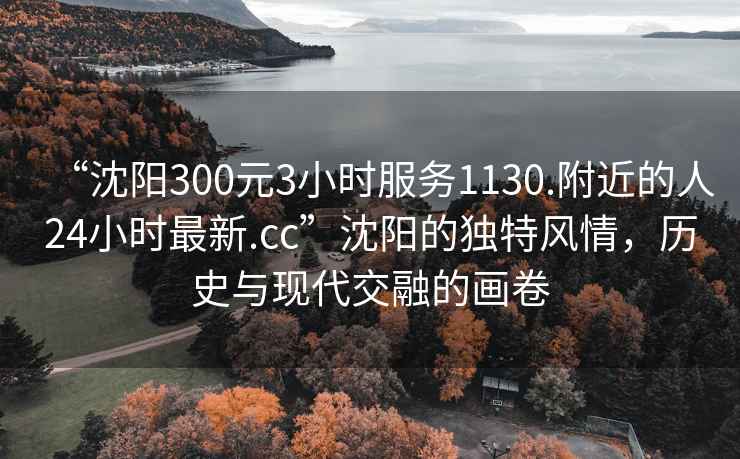 “沈陽(yáng)300元3小時(shí)服務(wù)1130.附近的人24小時(shí)最新.cc”沈陽(yáng)的獨(dú)特風(fēng)情，歷史與現(xiàn)代交融的畫卷