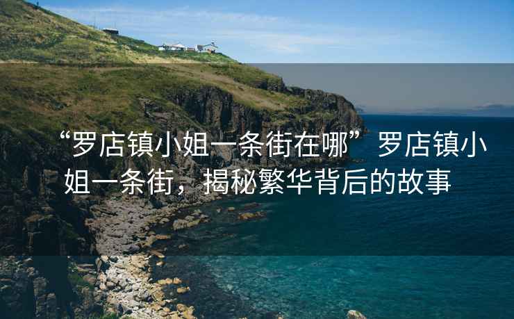 “羅店鎮(zhèn)小姐一條街在哪”羅店鎮(zhèn)小姐一條街，揭秘繁華背后的故事