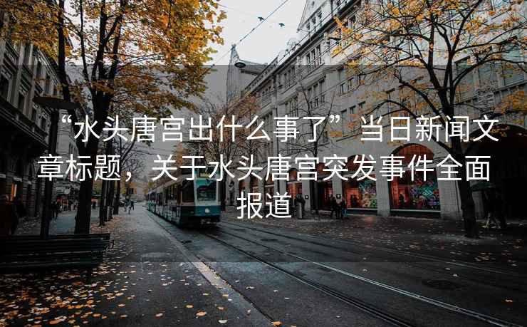 “水頭唐宮出什么事了”當日新聞文章標題，關于水頭唐宮突發事件全面報道